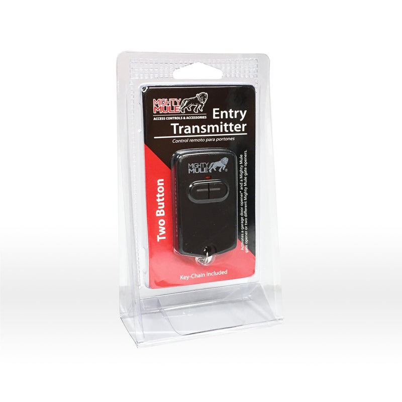 Mighty Mule(FM134)Dual Button Gate Opener Remote ,Black - Image 2